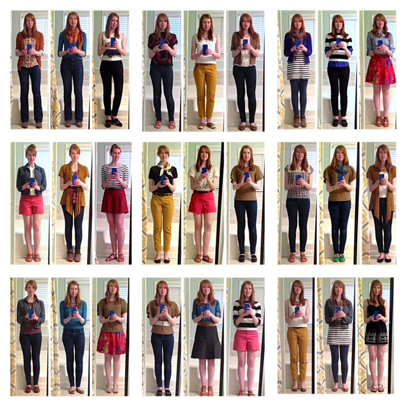 Project 333 2014 Spring Capsule